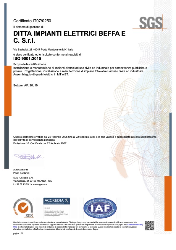 Certificato